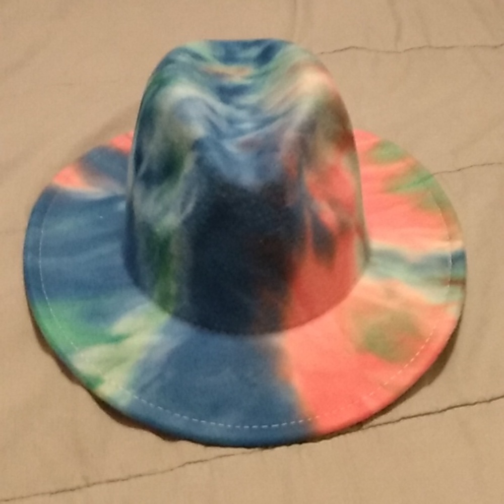 Tie dye hat